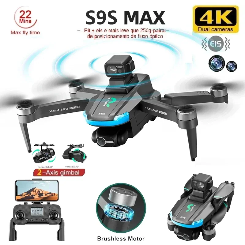 Drone Video Production - NEUE S9S MAX MINI Drone 4K