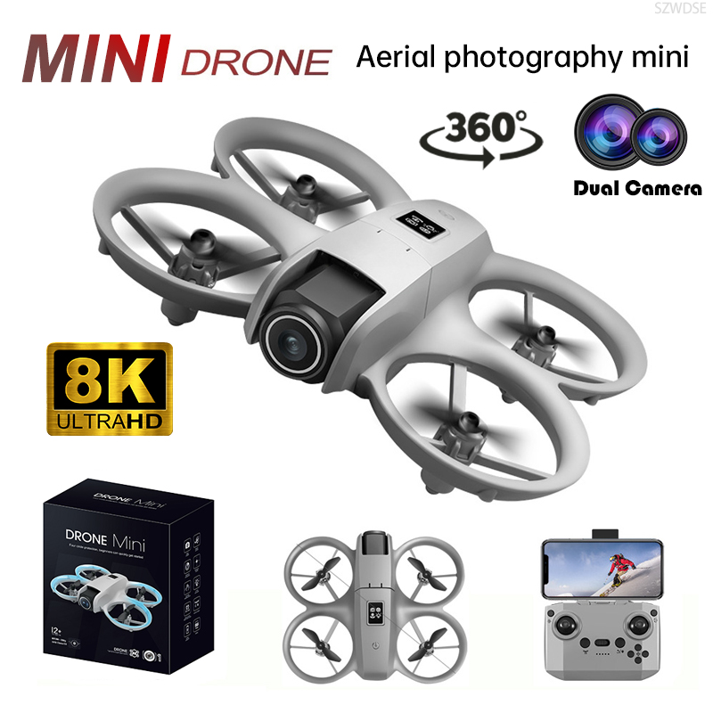 Drone Photogrammetry - Mini-Drohne mit professioneller 8K-Kamera, 5G-WLAN-FPV-UAV mit