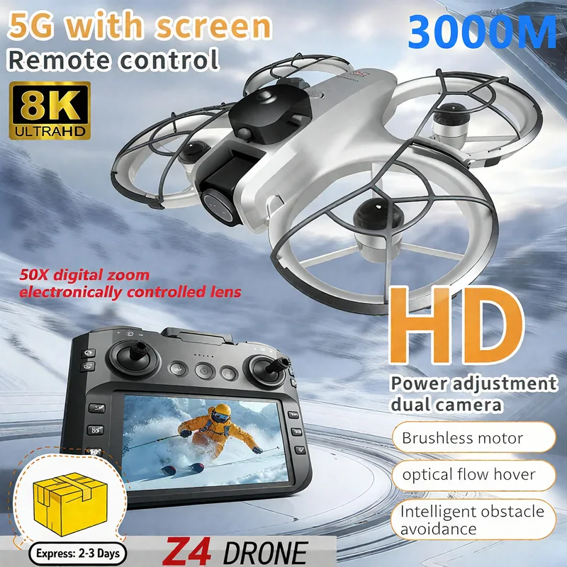 Neue MINI Z4 Drohne 4K Profess – Drone Photogrammetry Bewertung und Preis