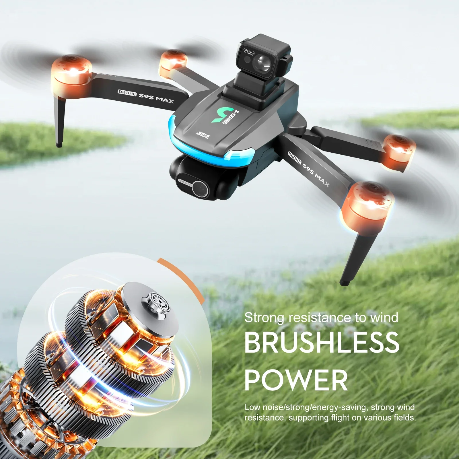 NEUE S9S MAX MINI Drone 4K 2-A – Drone Video Production Bewertung und Preis