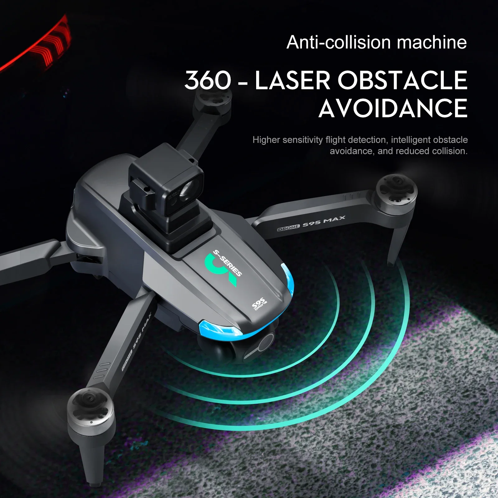 NEUE S9S MAX MINI Drone 4K 2-A – Drone Video Production Bewertung und Preis