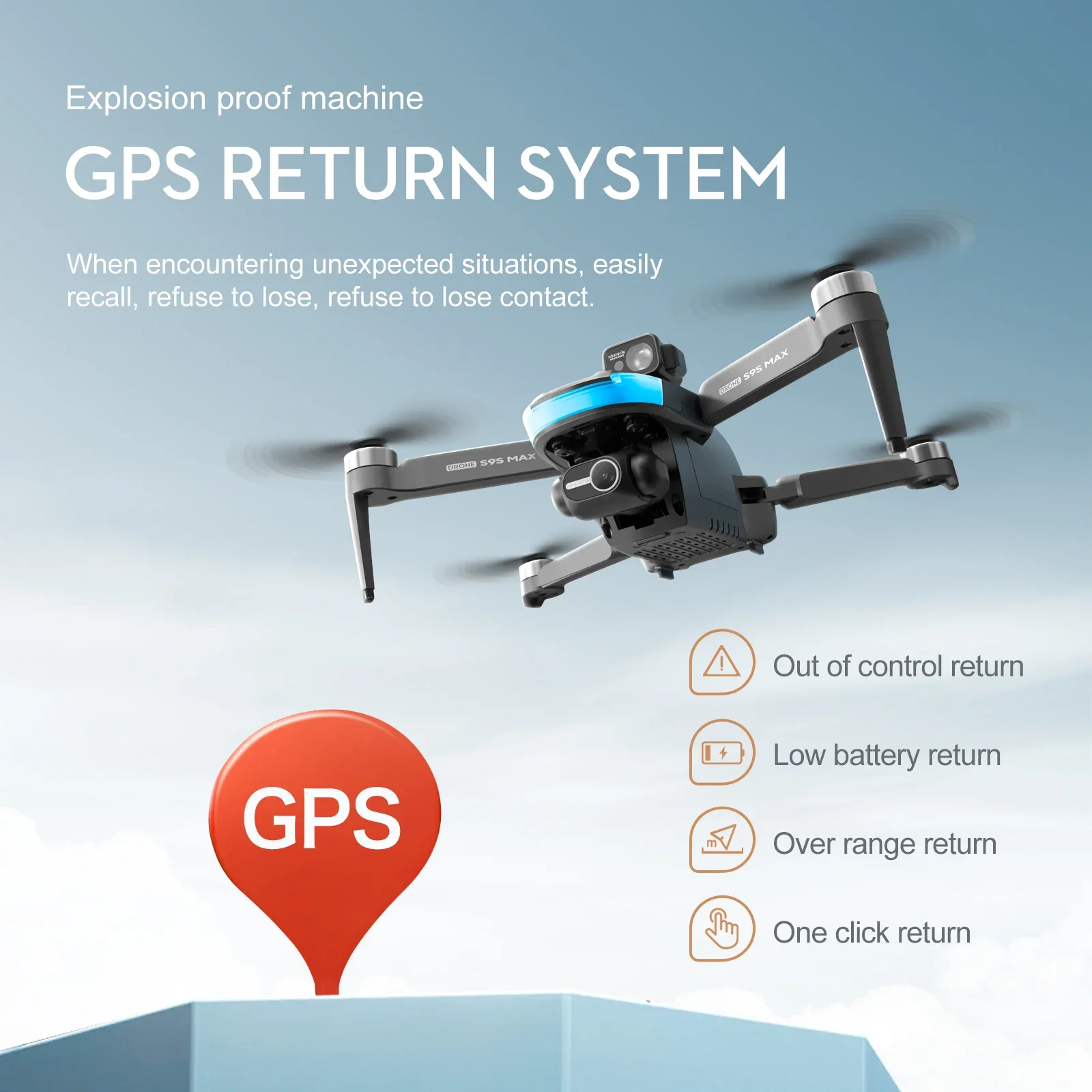 NEUE S9S MAX MINI Drone 4K 2-A – Drone Video Production Bewertung und Preis