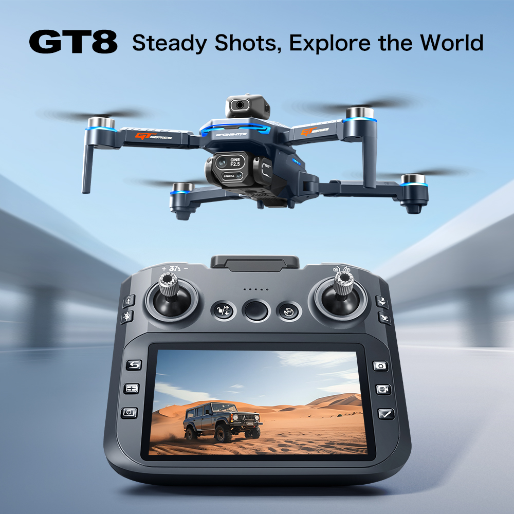 GT8 Max Faltbare Drohne 8K HD  – Drone Photogrammetry Bewertung und Preis